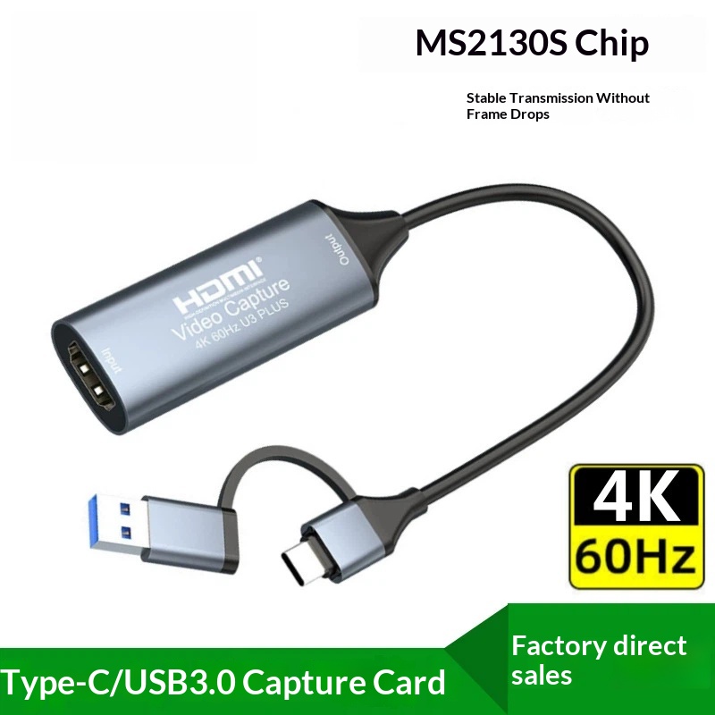 Capture Card Hdmi - Scheda di Acquisizione Video USB3.0 4K
