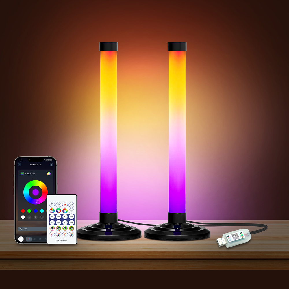 Pc Gaming Second - Kit 2 4 luci RGB Lampada