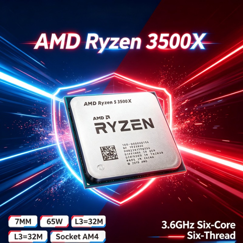 Pc Gaming Ryzen 5 - Processore AMD Ryzen 5 3500X, 6
