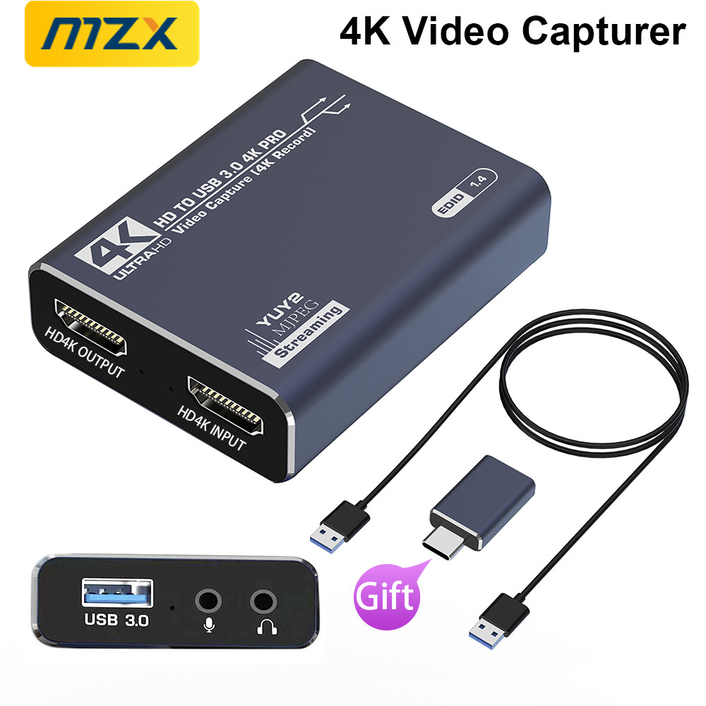 Capture Card Hdmi - MZX 4K Scheda di acquisizione video
