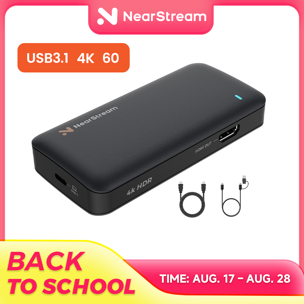 Capture Card Hdmi - Scheda di acquisizione USB 3.1 NearStream