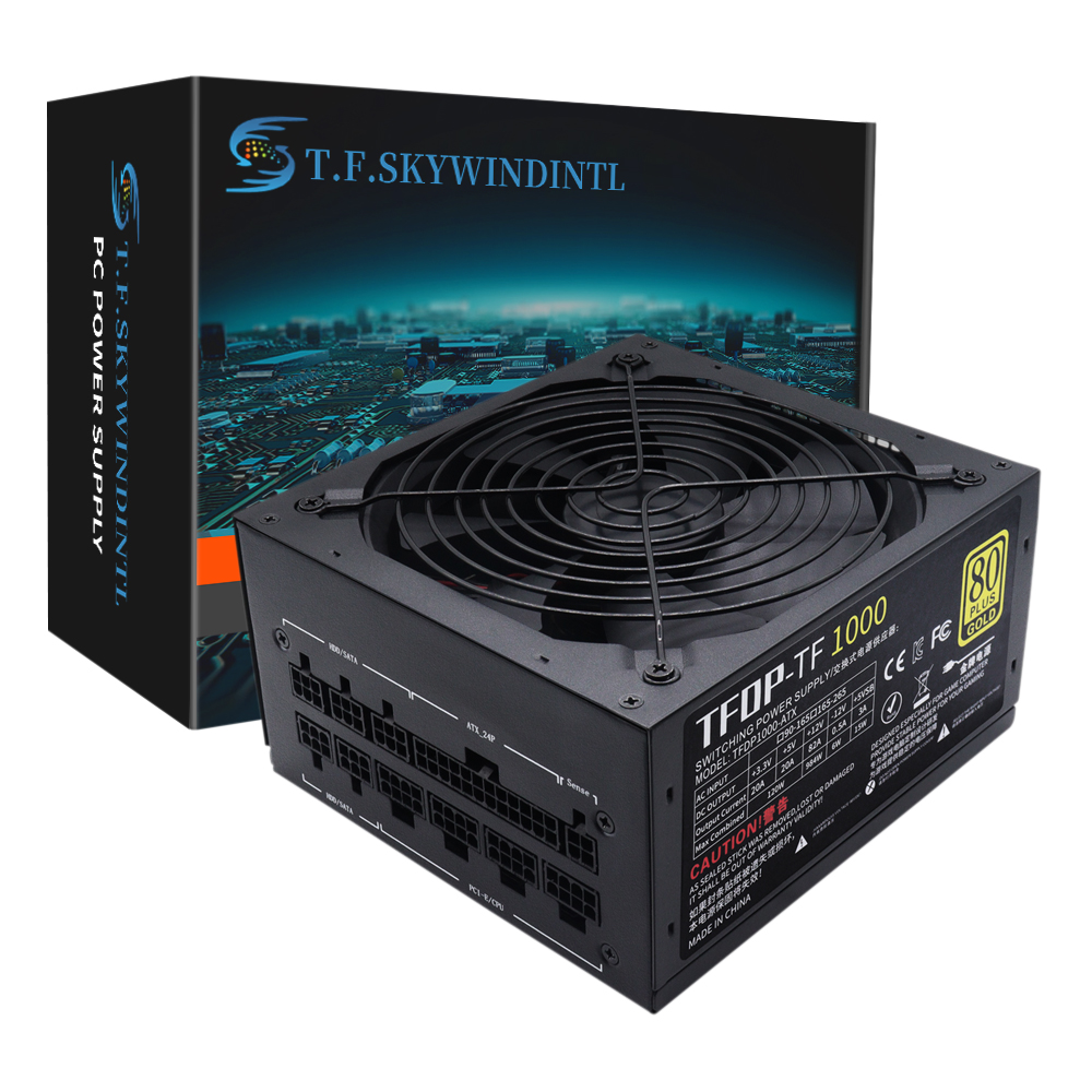 Pc Gaming Watt - TF.SKYWINDINL Alimentatore da 1000 Watt Gold