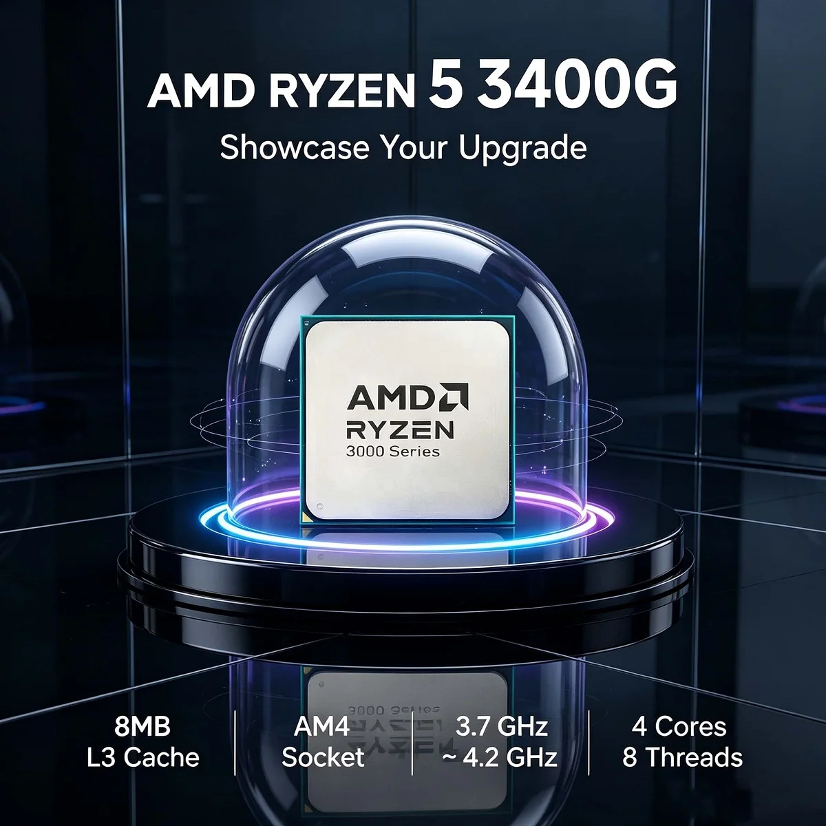 Pc Gaming Ryzen 5 - Processore AMD Ryzen 5 3400G R5
