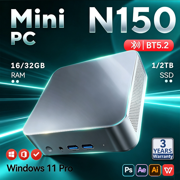 Pc Gaming Second - Mini PC Portatile da Gaming Intel