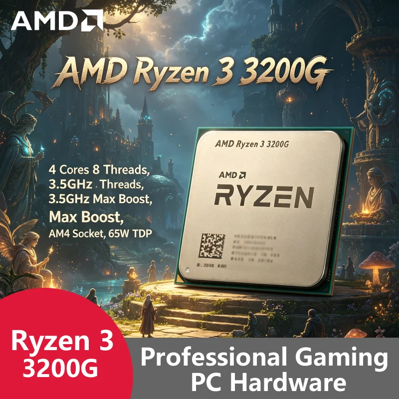 Pc Gaming Cost - Processore AMD Ryzen 3 3200G AM4