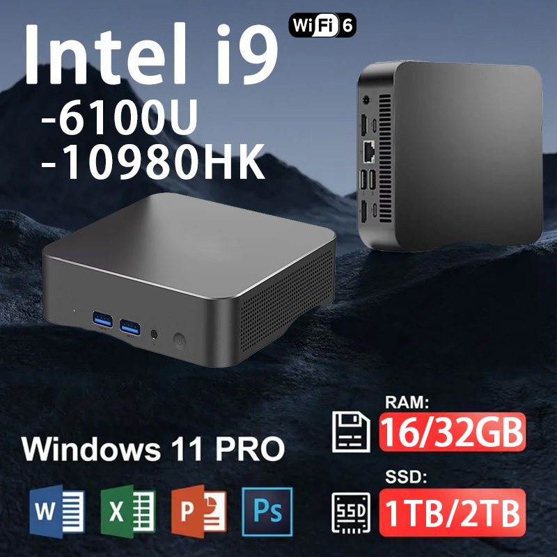Pc Gaming I3 - Mini PC Windows 11 Intel Core