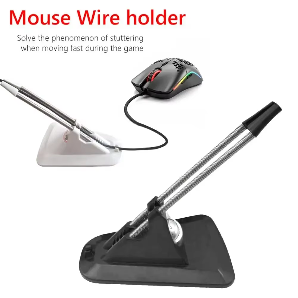 Mouse Bungee Holder - Supporto per Cavo Mouse, Organizzatore Flessibile