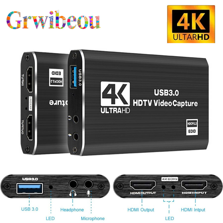 Capture Card Hdmi - Scheda di acquisizione video USB 3.0