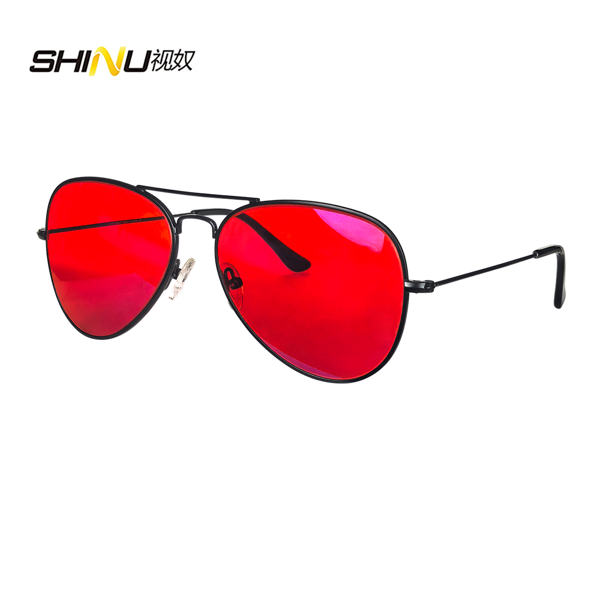 Gaming Glasses Blue Light - SHINU Lenti rosse Occhiali da uomo