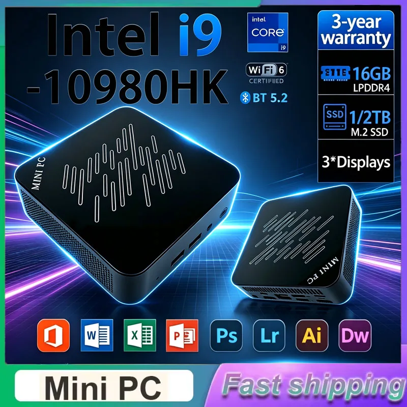 Pc Gaming I3 - Mini PC Gaming 2026 Intel i9-10980HK