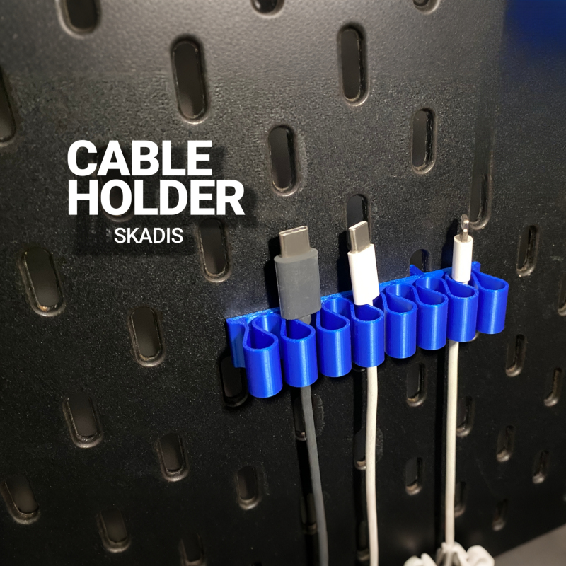 Desk Cable Organizer - Clip Organizzatore Cavi per Pannello Forato,