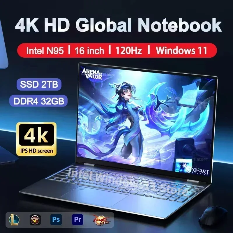 Pc Gaming Second - NUOVO Laptop Intel N95 con Display