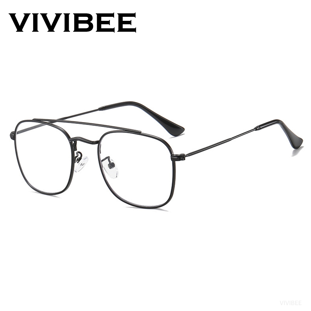 Gaming Glasses Blue Light - VIVIBEE Occhiali da vista retrò con
