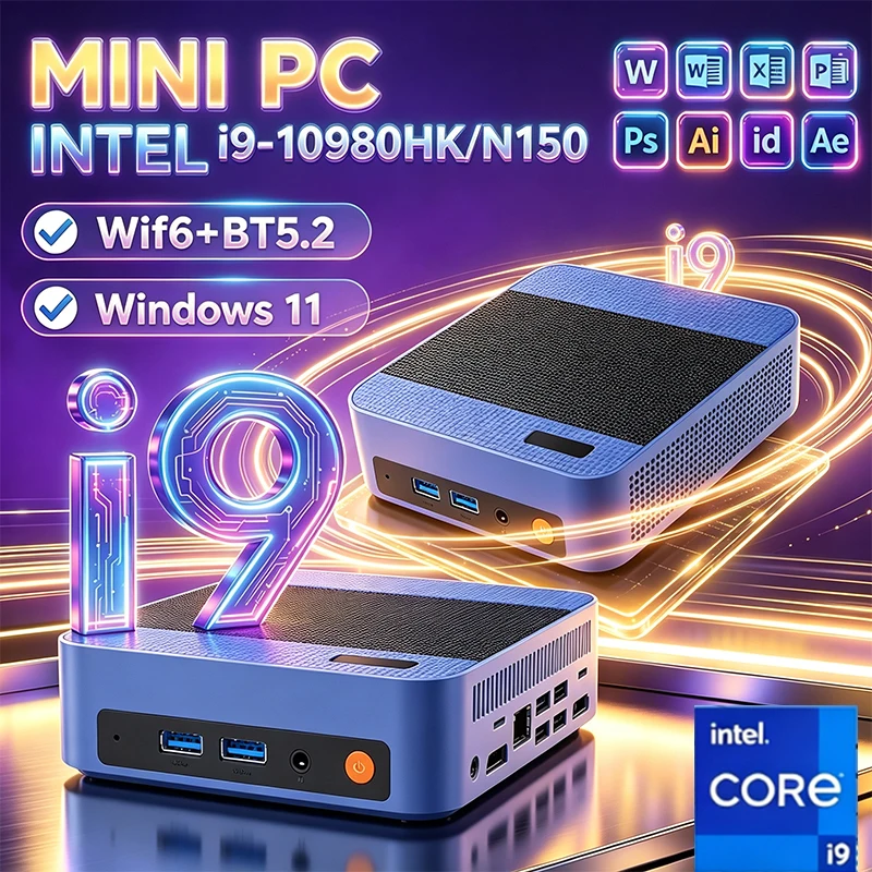 Pc Gaming I3 - MINI PC Windows 11 Intel Core