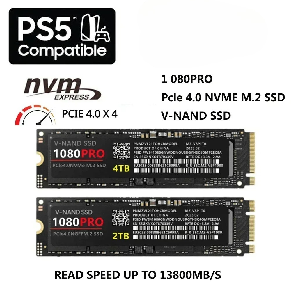 Pc Gaming Second - SSD NVMe M.2 2280 PCIe 4.0