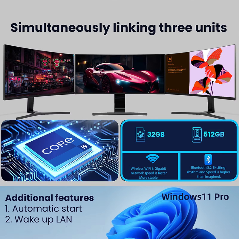 Mini PC Windows 11 Pro Core I9 - Pc Gaming I3 recensione e prezzo