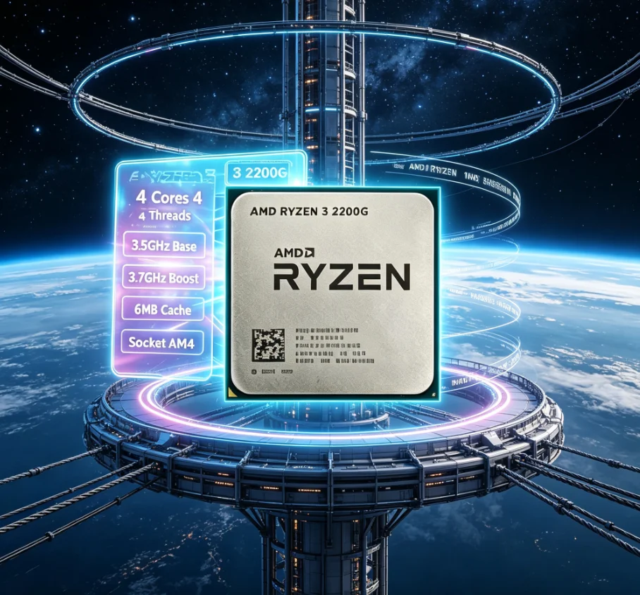 AMD Ryzen 3 2200G, APU a 4 Cor - Pc Gaming Cost recensione e prezzo