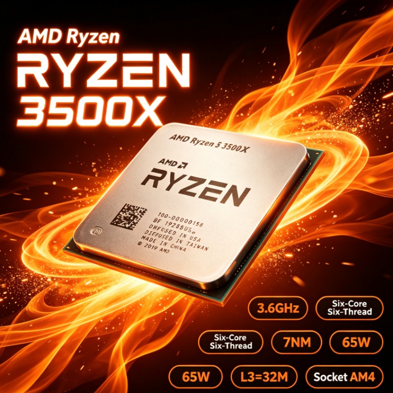 Processore AMD Ryzen 5 3500X,  - Pc Gaming Ryzen 5 recensione e prezzo