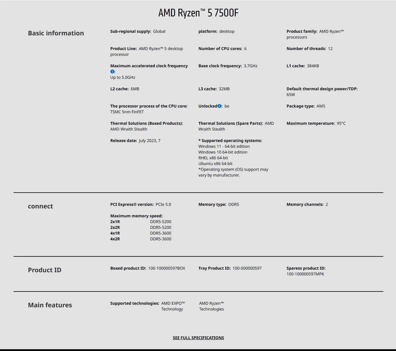 Processore Gaming AMD Ryzen 5  - Pc Gaming Ryzen 5 recensione e prezzo