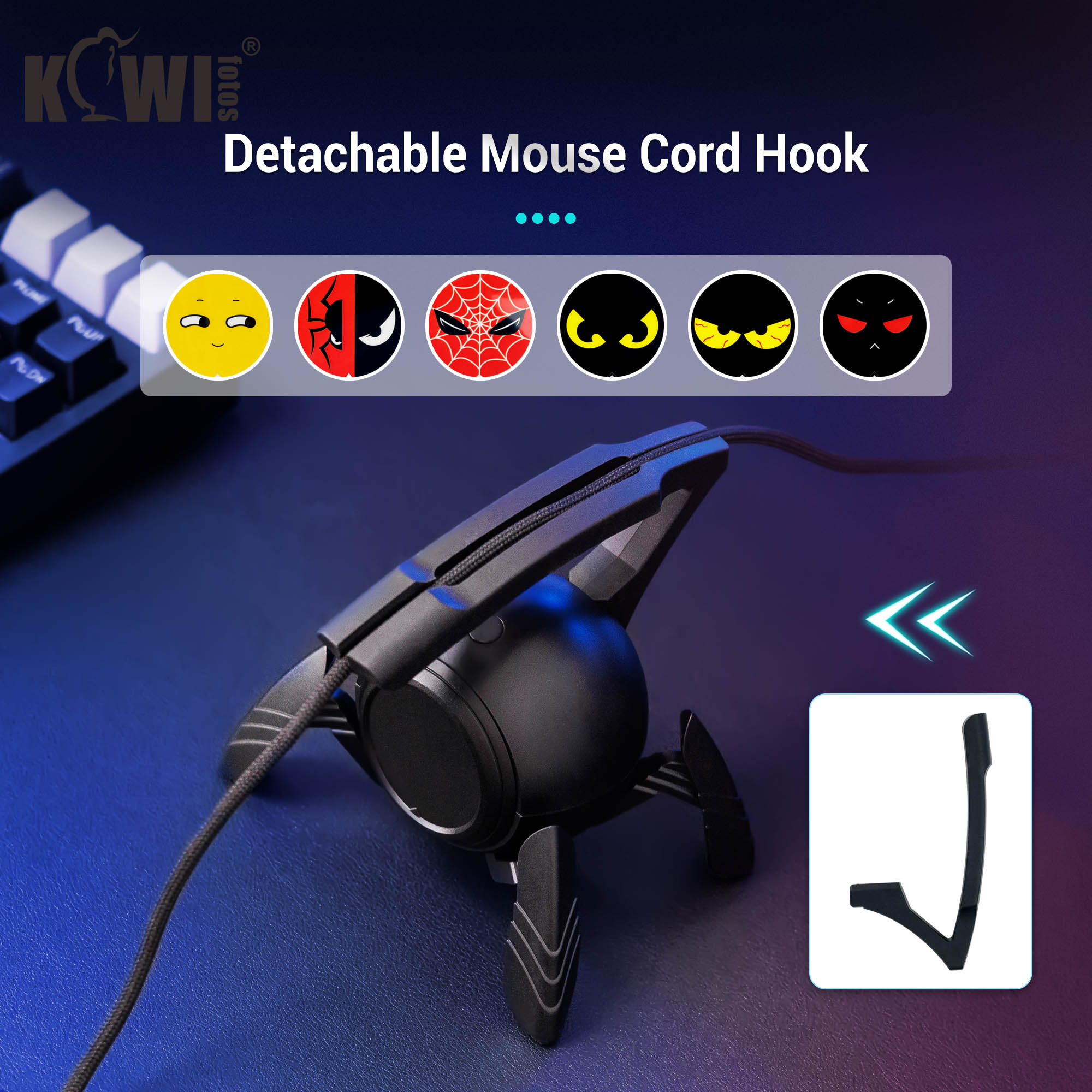 Supporto per cavo per mouse Mo - Mouse Bungee Holder recensione e prezzo