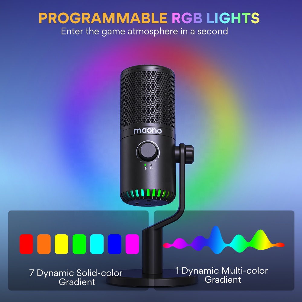 Microfono da Gaming RGB Progra - Pc Gaming Youtubers recensione e prezzo