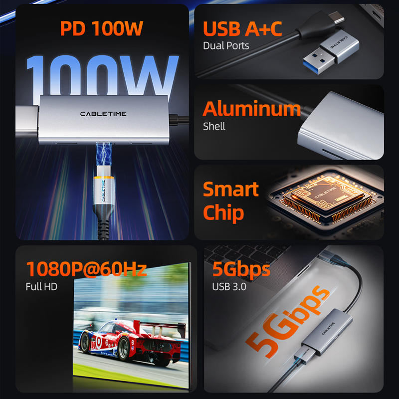 CABLETIME USB 3.0 Scheda di ac - Capture Card Hdmi recensione e prezzo