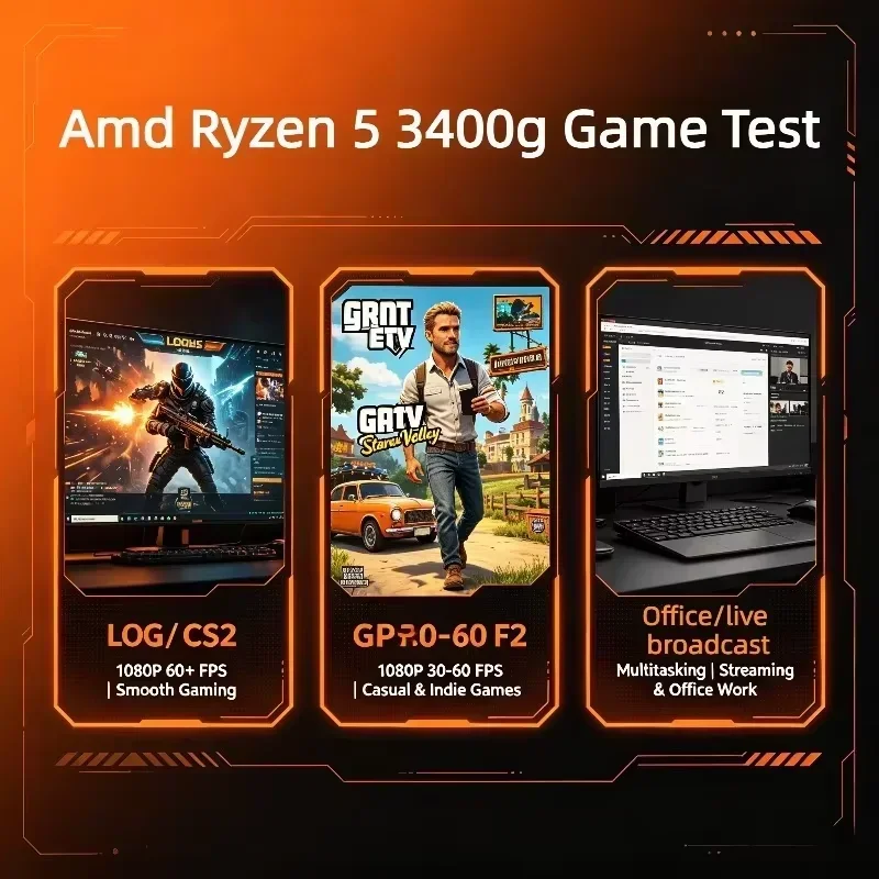 Processore AMD Ryzen 5 3400G R - Pc Gaming Ryzen 5 recensione e prezzo