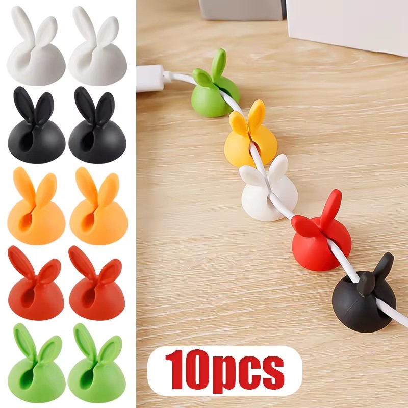 Cute Rabbit Ear Cable Manager  - Desk Cable Organizer recensione e prezzo