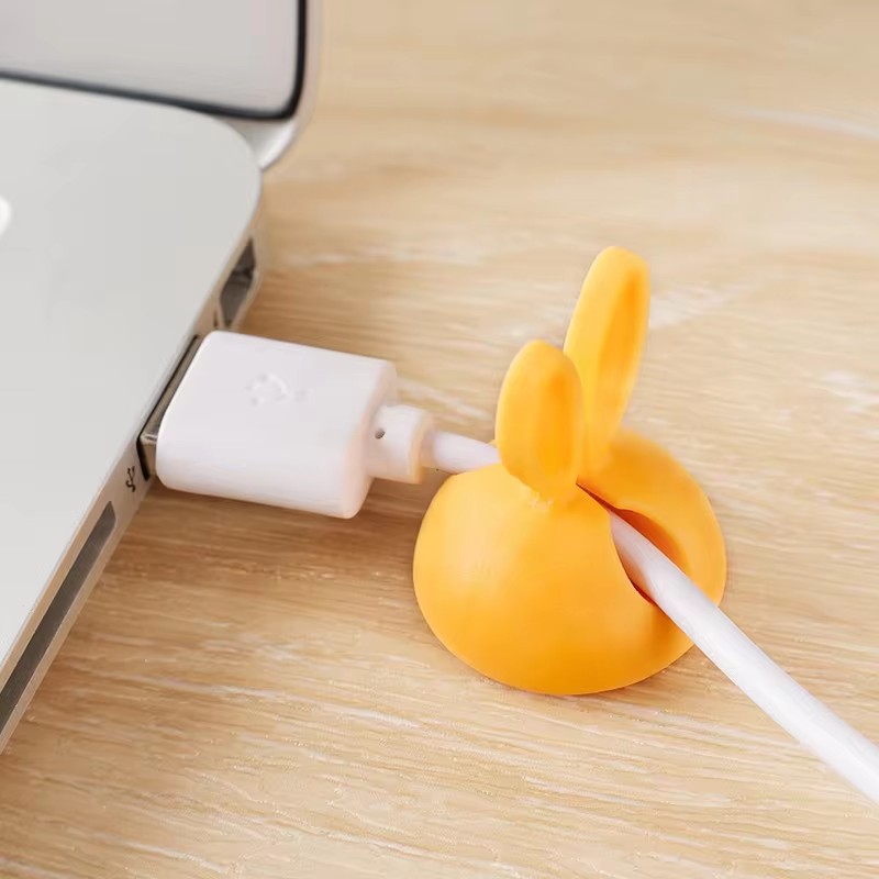 Cute Rabbit Ear Cable Manager  - Desk Cable Organizer recensione e prezzo