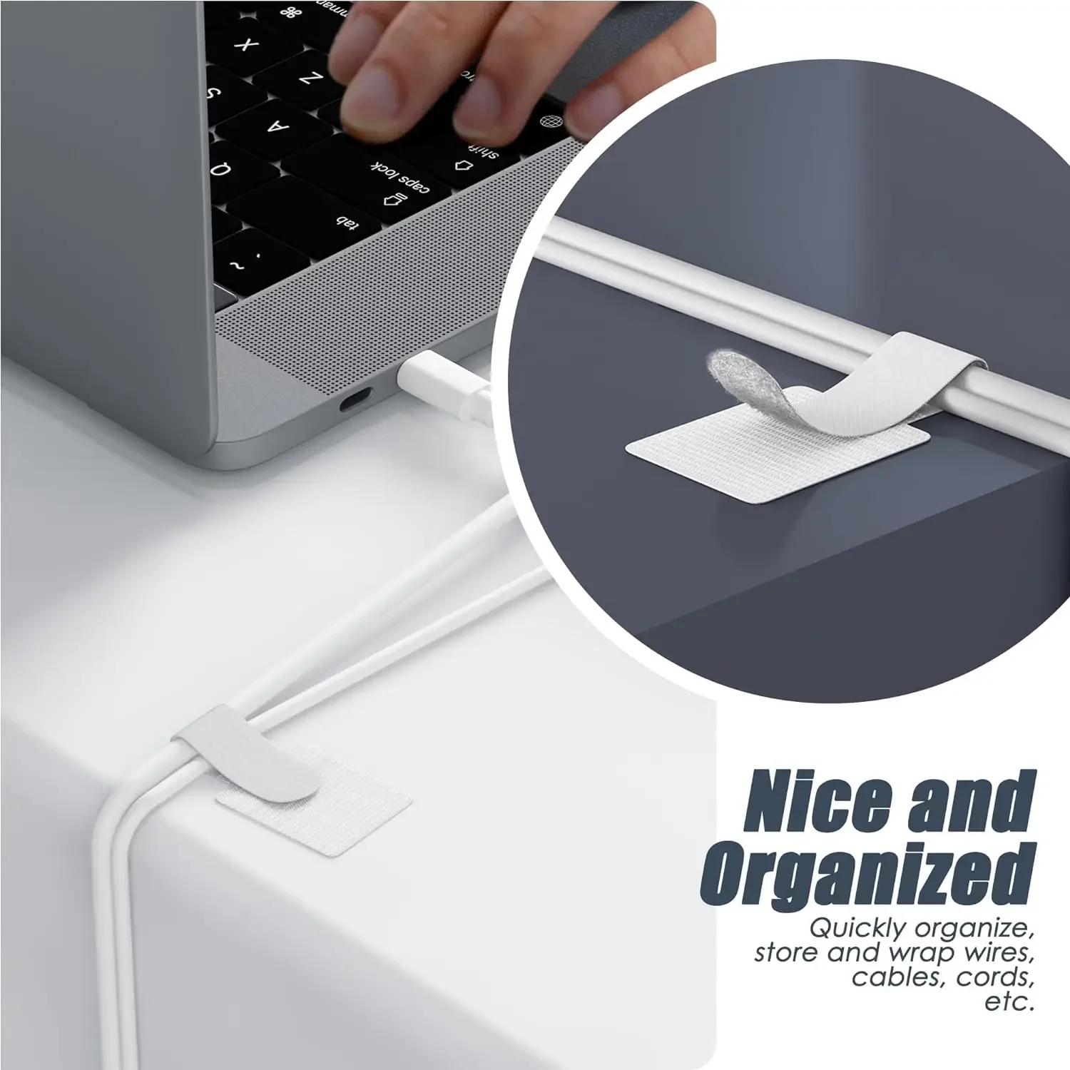 Nuove fascette per cavi riutil - Desk Cable Organizer recensione e prezzo