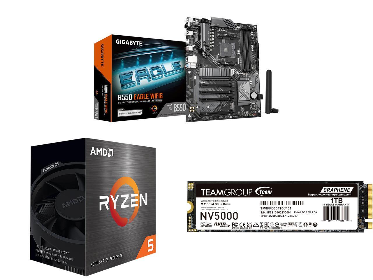 Scheda Madre GIGABYTE B550 EAG - Pc Gaming Ryzen 5 recensione e prezzo