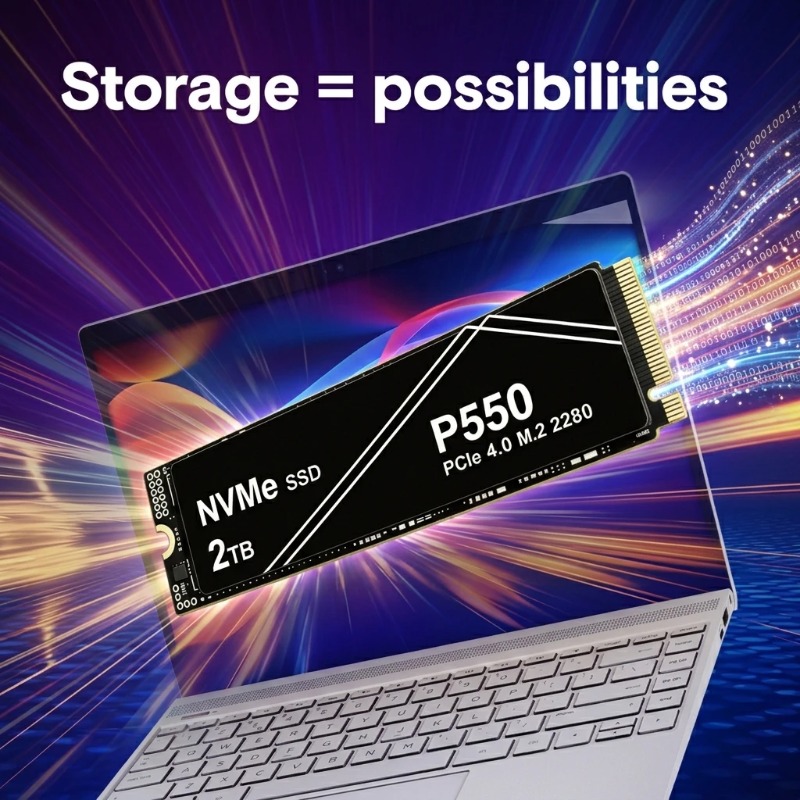SSD NVMe PCIe Gen P550 ad Alta - Pc Gaming Ps5 recensione e prezzo