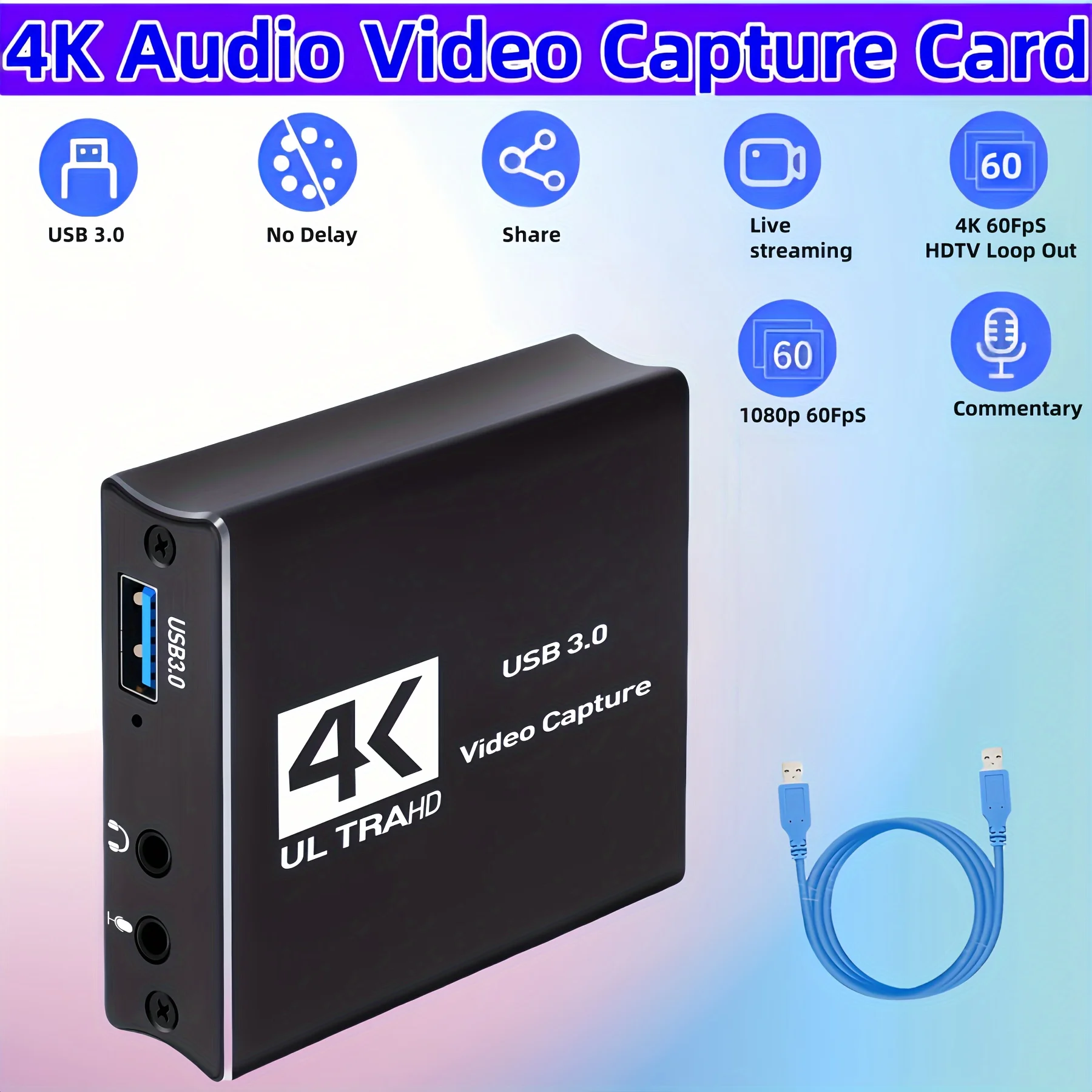 USB3.0 Acquisizione Video Sche - Capture Card Hdmi recensione e prezzo