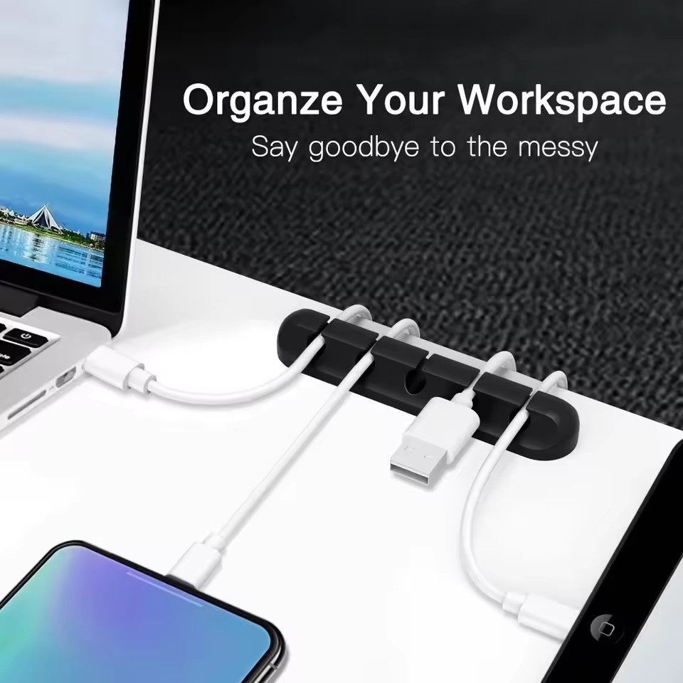 Organizzatore di Cavi USB in S - Desk Cable Organizer recensione e prezzo