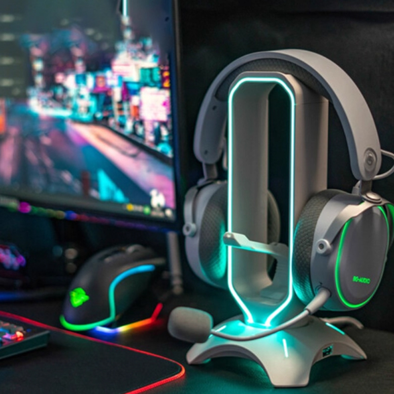 Supporto per cuffie RGB con su - Mouse Bungee Holder recensione e prezzo
