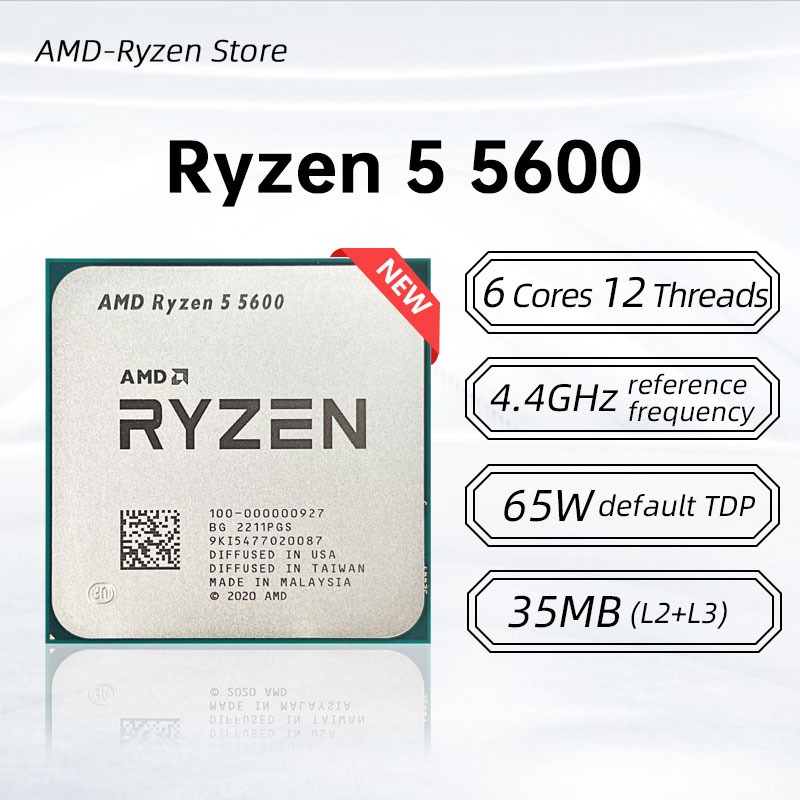 Processore Ryzen 5 5600 6-Core - Pc Gaming Ryzen 5 recensione e prezzo