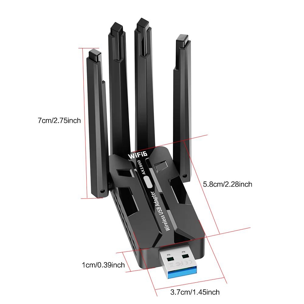 Adattatore USB 3.0 WiFi 6 1800 - Pc Gaming Second recensione e prezzo