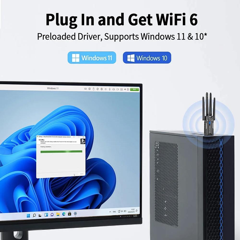 Adattatore USB 3.0 WiFi 6 1800 - Pc Gaming Second recensione e prezzo