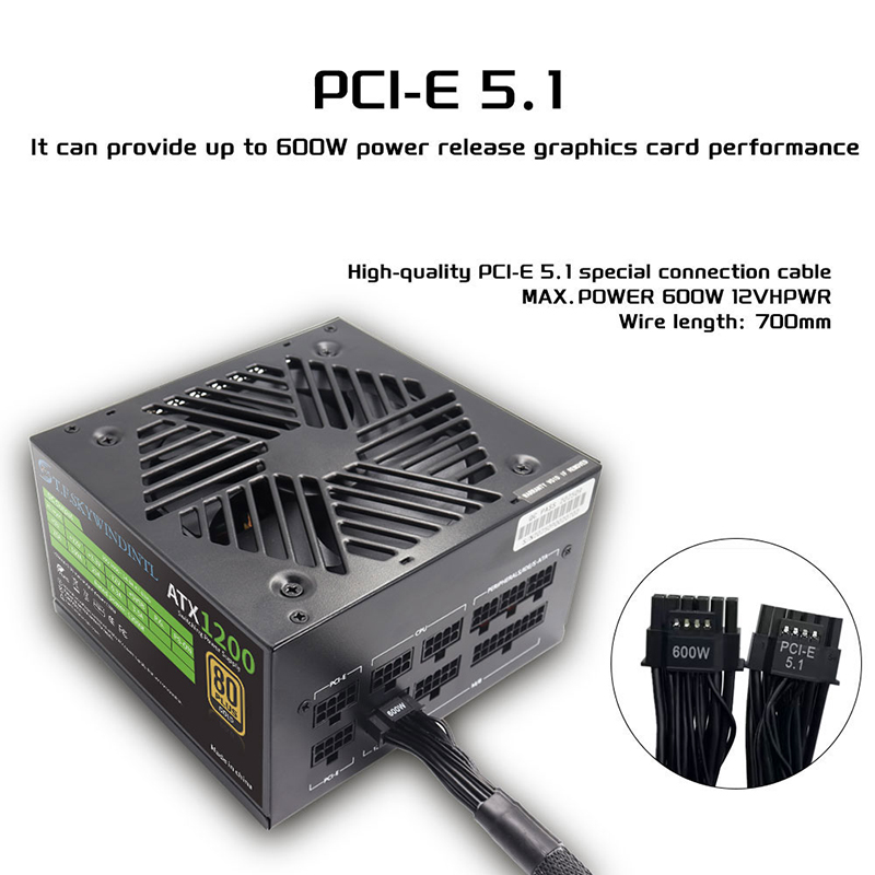 PCIE 5.0 Alimentatore per PC d - Pc Gaming Watt recensione e prezzo