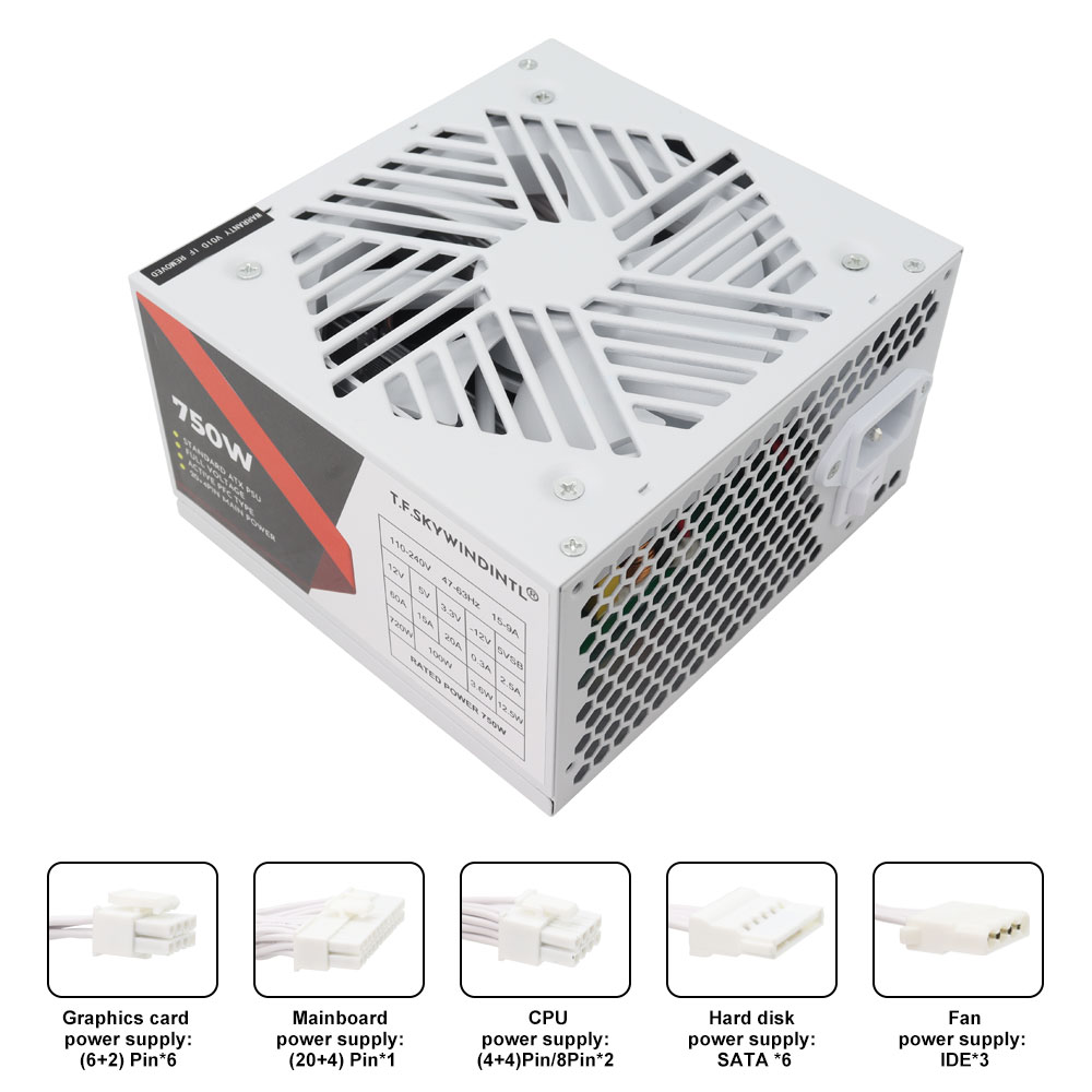 Alimentatore per PC PSU bianco - Pc Gaming Watt recensione e prezzo