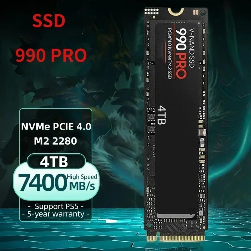 SSD NVMe M.2 2280 990 PRO Orig - Pc Gaming Second recensione e prezzo